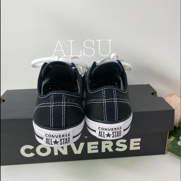 Converse Ctas Low Top Mesh Black W AUTHENTIC - Picture 4 of 8